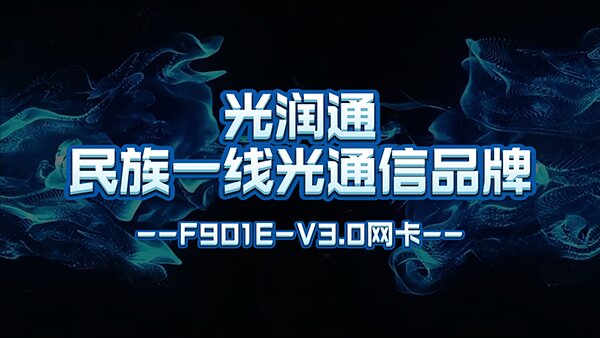 光潤通千兆單光口F901E-V3.0網(wǎng)卡